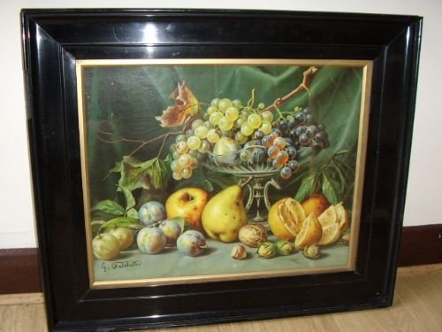 fine still life fruit print after gfalchettione of a matching pair