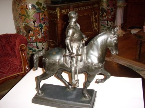 sphelter condottiere soldier on horseback c185070