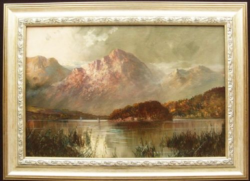 scottish landscape oil painting by fejamieson
