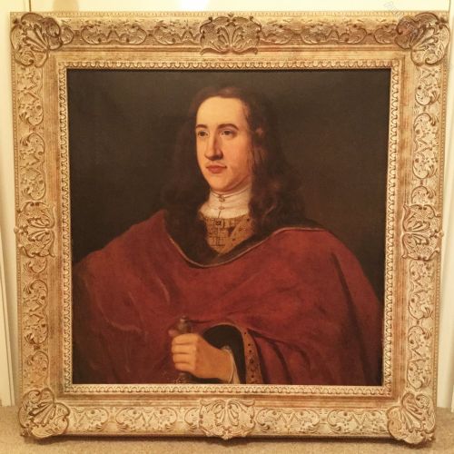 oil portrait painting nobleman in jewelled robe royal portraits