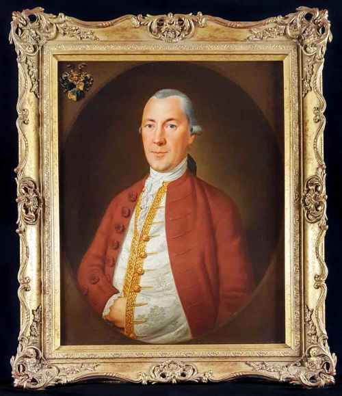 18thc oil portrait of an aristocratic gentleman european painting of exceptional quality