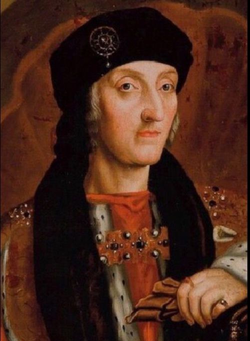 king henry vii 14851509 after hans holbein old master oil portrait painting circa 16001625