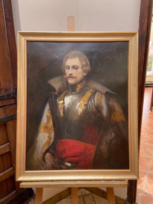 french cuirassier military officer portrait paintings of soldiers wearing armoured breastplates