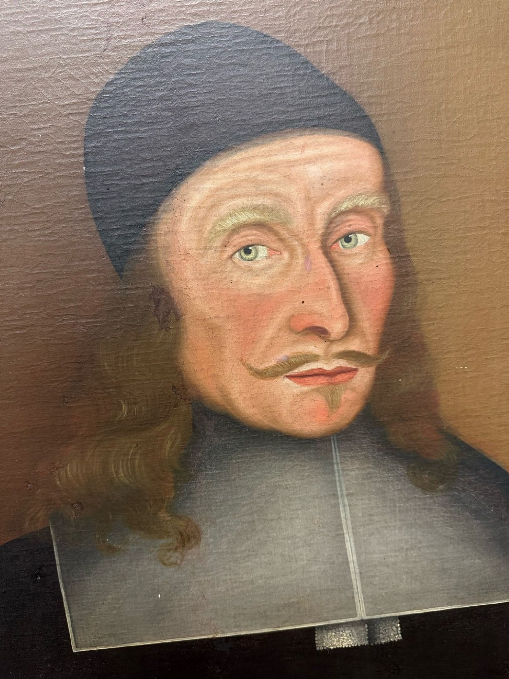 richard baxter circa 1660 english puritan minister religious 17th oil portrait paintings church leader poet hymn writer theologian clergyman